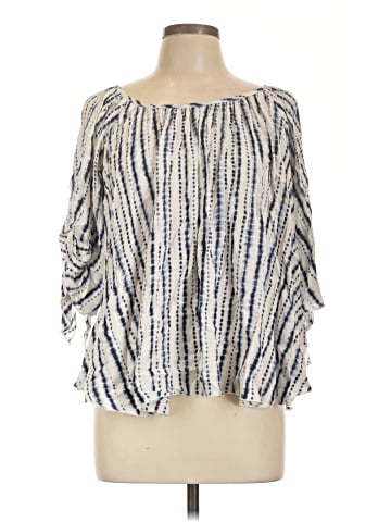 Karen Kane 3/4 Sleeve Blouse (view 1)