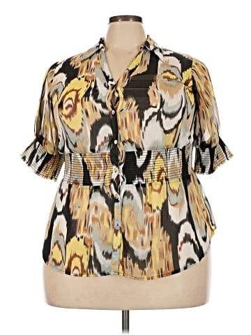 Avenue Short Sleeve Blouse (view 1)