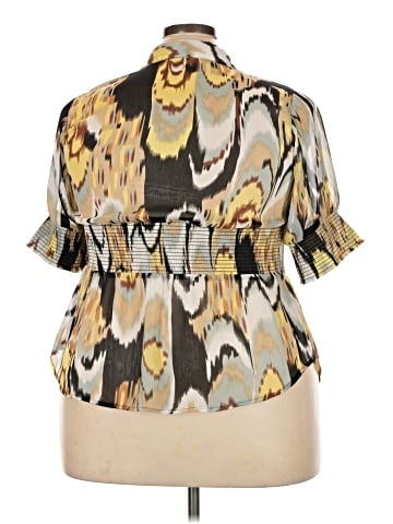 Avenue Short Sleeve Blouse (view 2)