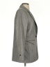 H&M Chevron-herringbone Gray Blazer Size S - photo 4