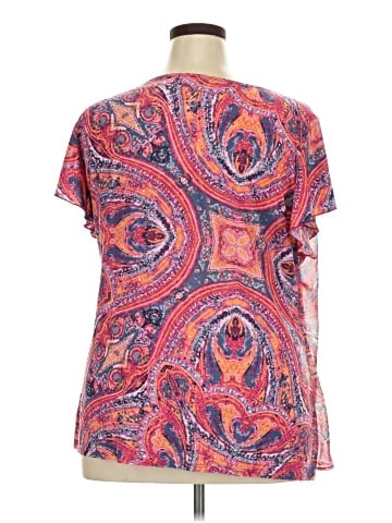DressBarn Short Sleeve Blouse (view 2)