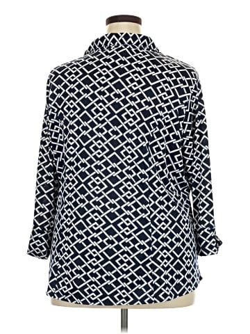 DressBarn 3/4 Sleeve Blouse (view 2)
