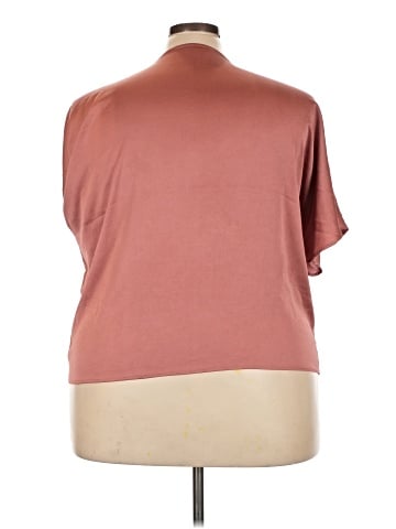 Bar III Short Sleeve Blouse (view 2)