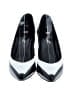 Nine West 100% Leather Black Heels Size 9 - photo 2