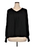 Knox Rose 100% Polyester Black Long Sleeve Blouse Size XXL - photo 2