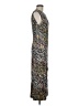 Grey State Animal Print Multi Color Brown Cocktail Dress Size Med (2) - photo 4