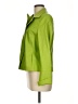 Carlisle 100% Leather Green Raincoat Size 8 - photo 5