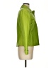 Carlisle 100% Leather Green Raincoat Size 8 - photo 4