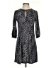Cato Animal Print Blue Casual Dress Size XS - photo 1