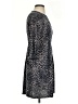 Cato Animal Print Blue Casual Dress Size XS - photo 4
