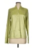 Carlisle Green Long Sleeve Silk Top Size 8 - photo 1