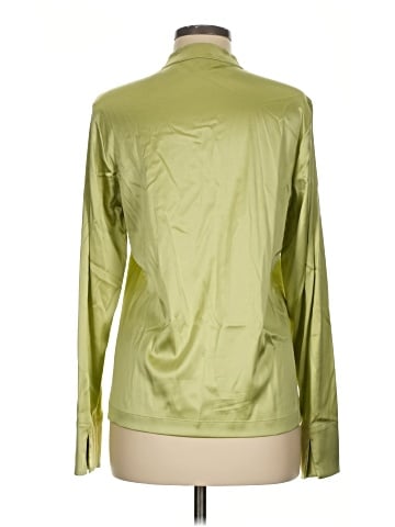 Carlisle Long Sleeve Silk Top (view 2)