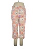 Kim Rogers 100% Polyester Print Orange Casual Pants Size 16 - photo 1