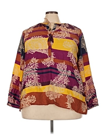 Democracy Long Sleeve Blouse (view 1)