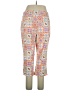 Kim Rogers 100% Polyester Print Orange Casual Pants Size 16 - photo 2