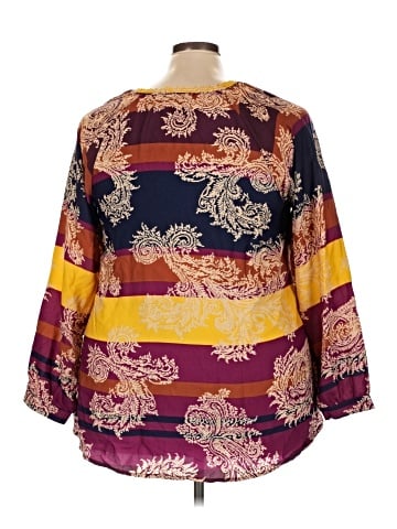 Democracy Long Sleeve Blouse (view 2)