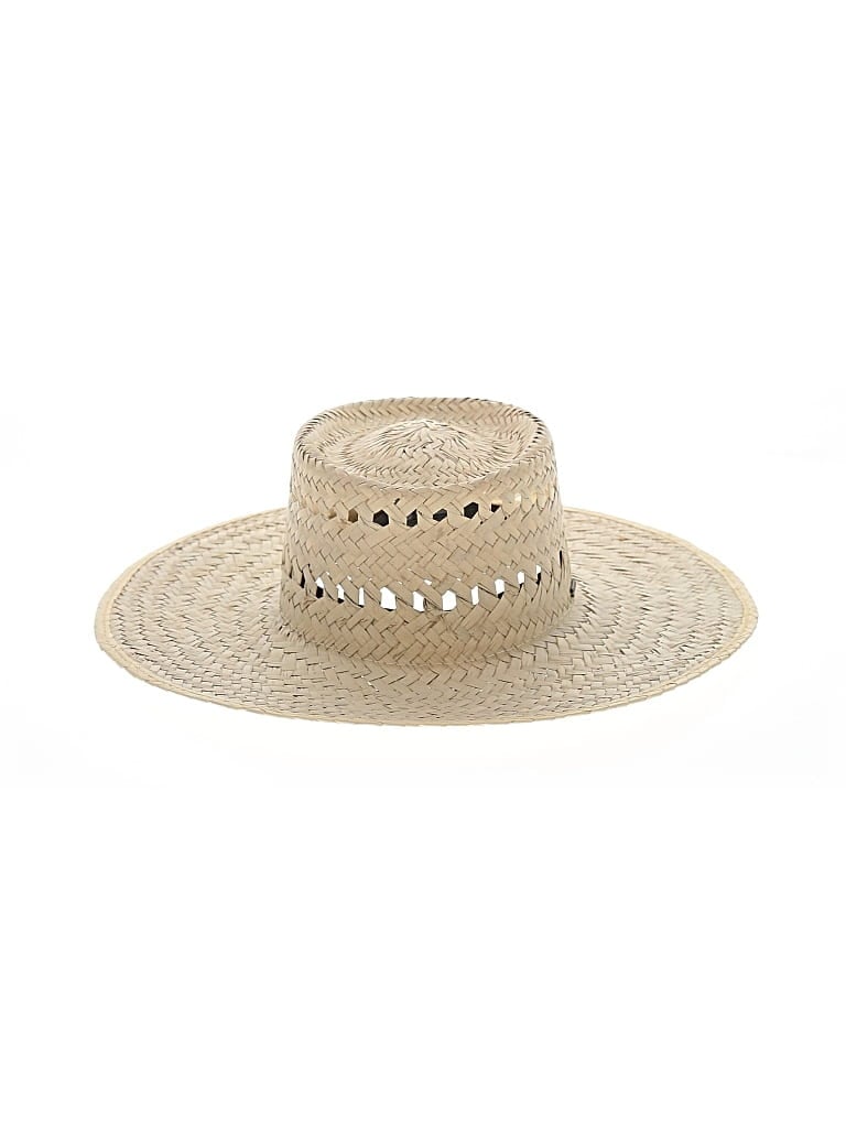 Pre-owned Brixton Sun Hat In Ivory
