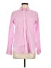 J.Crew 100% Cotton Houndstooth Pink Long Sleeve Button-Down Shirt Size 8 - photo 1