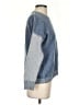 Brochu Walker 100% Cashmere Color Block Blue Cashmere Pullover Sweater Size XS - photo 4