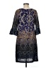 CHRIS McLaughlin Paisley Blue Cocktail Dress Size 8 - photo 2
