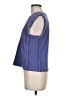 Double Zero 100% Cotton Blue Sleeveless T-Shirt Size M - photo 5