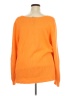Lane Bryant 100% Cotton Solid Orange Pullover Sweater Size 22 - 24 Plus - photo 2