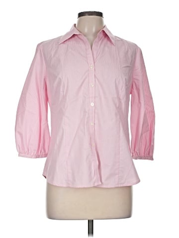 George 3/4 Sleeve Button-Down Shirt (view 1)