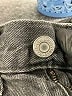 Levi's 100% Cotton Chevron-herringbone Gray Jeans Size 27 waist - photo 7