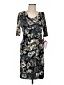 Connected Apparel Gray Cocktail Dress Size 14 - photo 1