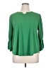 Ruby Rd. Green 3/4 Sleeve T-Shirt Size XL Petite - photo 1