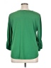 Ruby Rd. Green 3/4 Sleeve T-Shirt Size XL Petite - photo 2