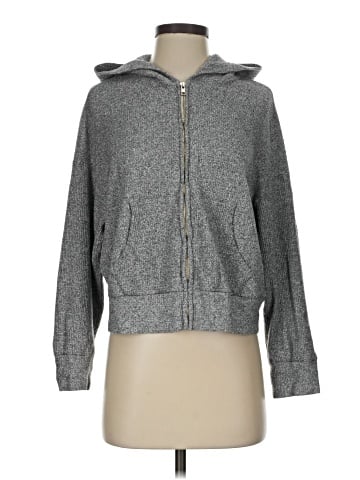 Monrow Zip Up Hoodie (view 1)