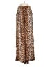 Urban Outfitters 100% Polyester Animal Print Brown Casual Pants Size S - photo 1