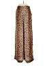Urban Outfitters 100% Polyester Animal Print Brown Casual Pants Size S - photo 2
