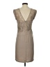 BCBGMAXAZRIA 100% Polyester Solid Tan Cocktail Dress Size 4 - photo 2