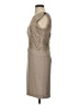 BCBGMAXAZRIA 100% Polyester Solid Tan Cocktail Dress Size 4 - photo 5