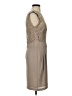 BCBGMAXAZRIA 100% Polyester Solid Tan Cocktail Dress Size 4 - photo 4