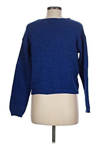 Marled Pullover Sweater (view 2)