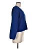 Marled Solid Blue Pullover Sweater Size M - photo 4