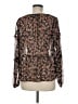 Knox Rose Brown Long Sleeve Blouse Size M - photo 2