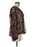 Knox Rose Brown Long Sleeve Blouse Size M - photo 4