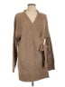Three Dots 100% Acrylic Brown Cardigan Size L - photo 1