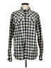 Stio 100% Nylon Checkered-gingham Gray Long Sleeve Button-Down Shirt Size M - photo 1