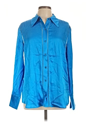 Equipment Long Sleeve Button-Down Shirt (view 1)