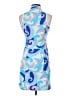 Boston Proper Graphic Blue Cocktail Dress Size XXS - photo 2