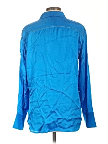 Equipment Long Sleeve Button-Down Shirt (view 2)