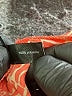 The Limited 100% Polyester Orange Long Sleeve Blouse Size L - photo 8