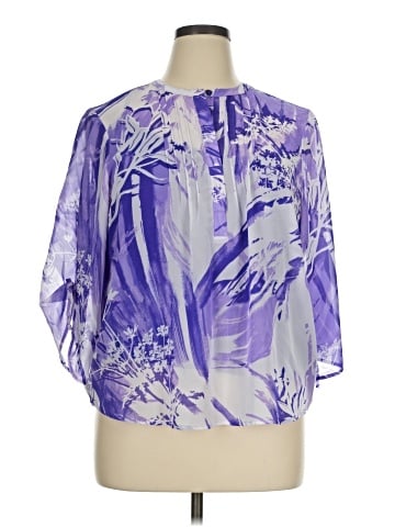 Investments 3/4 Sleeve Blouse (view 1)