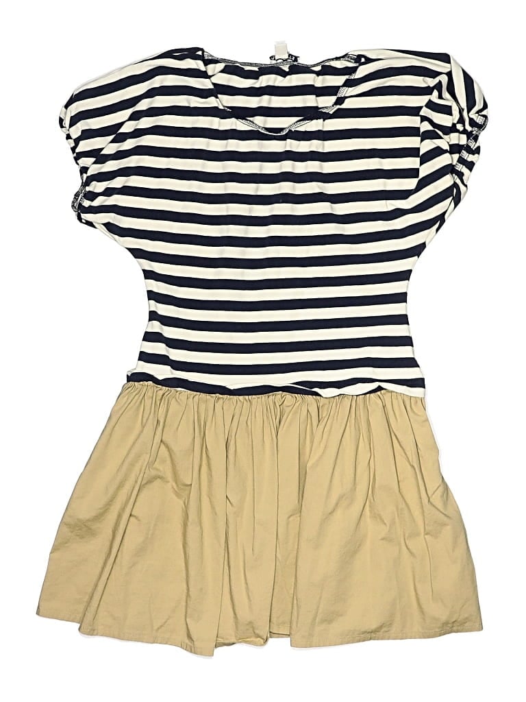Pre-owned Crewcuts Kids' Dress In Tan