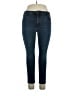 Old Navy Solid Blue Jeans Size 16S - photo 1